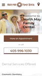 Mobile Screenshot of northmayfamilydental.com